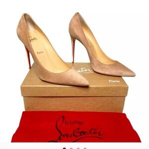 Christian Louboutin Beige Pointed Heels